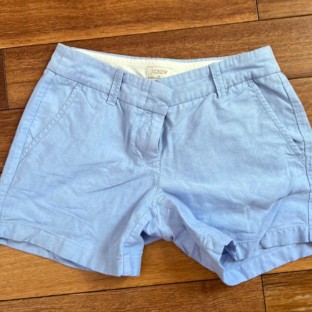 JCrew light blue chino shorts 00